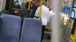 Водитель автобуса устроил скандал