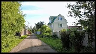 Morning Walk & Nature Sound - Vaskelovo village - Russian Countryside JUNE 14, 2023