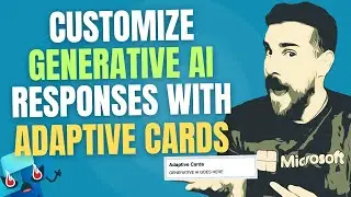 Customize Generative Answers Responses with Adaptive Cards | Copilot Studio