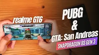 realme GT 6 PUBG Mobile ve GTA: San Andreas Oyun Testi | Snapdragon 8s Gen 3