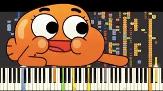 IMPOSSIBLE REMIX - I'm On My Way - The Amazing World Of Gumball - Piano Cover
