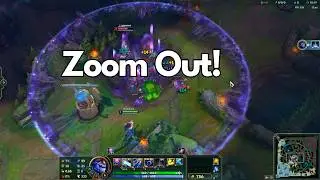 How to Zoom Out in League!