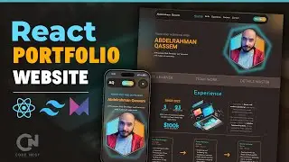 Build a Stunning Portfolio Website with React, Tailwind CSS & Framer Motion!