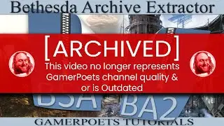 [Archived] BAE : Bethesda Archive Extractor [Update Linked]