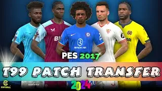 PES 2017 Option File T99 Patch V16.1