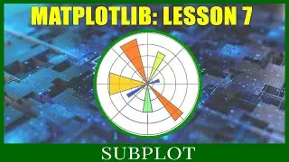 MATPLOTLIB | LESSON 7 | SUBPLOT