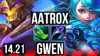 AATROX vs GWEN (TOP) | 4/0/5 | KR Master | 14.21