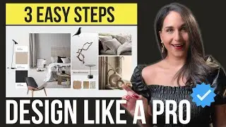 INTERIOR DESIGN 101 😱 EASY STEPS TO DESIGN SPACES LIKE A PRO!