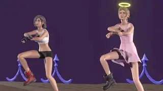 Tifa - Aerith dancing !