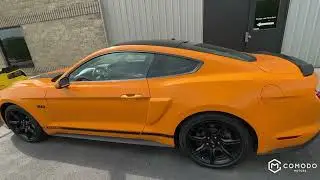 2019 Ford Mustang GT Orange Fury