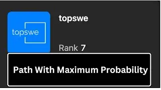 LeetCode 1514. Path with Maximum Probability