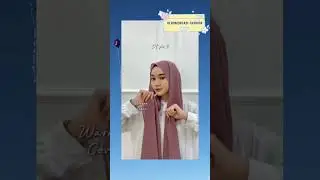 Simple Daily Hijab Tutorial #rekomendasifashion #hijab #hijabstyle #ootd #outfit #shorts