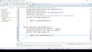 Java Programming - Nested Class - Exercise