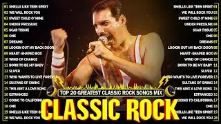 Top 20 Greatest Classic Rock Songs Mix - Nirvana, Guns N’ Roses, CCR, Scorpions, Dire Straits, U2..