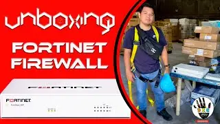 Unboxing Fortinet Firewall / FortiGate Firewall  Model: FG-40F