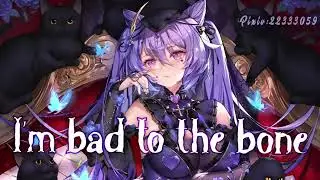 Nightcore - Bad to the Bone (Lyrics)