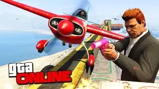 РАЗОРВАЛО НА КУСОЧКИ МНОГОТОННЫМ САМОЛЕТОМ НА САМОЙ ОПАСНОЙ ТРОПЕ СМЕРТИ В GTA 5 ONLINE