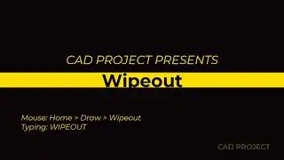 AutoCAD Wipeout