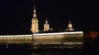 Ночная прогулка по Санкт-Петербургу. Развод мостов.