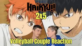 Volleyball Couple Reaction to Haikyu!! S2E5: 