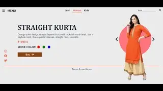 Make your customised website for Clothes in 5 mins