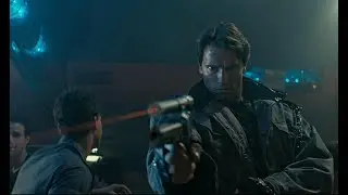 The Terminator 1984 Club Shootout Scene 4K