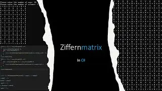 Ziffernmatrix in C#