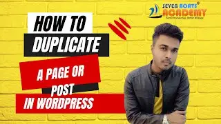 How Do You Duplicate An Entire Page in WordPress? - Seven Boats Academy