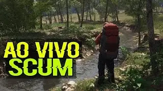 🔴SCUM AO VIVO:PRIMEIRO CONTATO COM O JOGO!