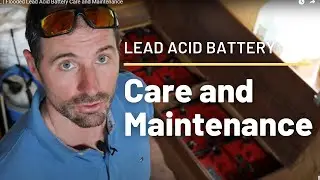 Off Grid Battery FAIL | Flooded Lead Acid Battery Care and Maintenance