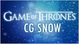 Game of Thrones Visual Effects Tutorial - Recreate CG Snow using After Effects & Trapcode Particular