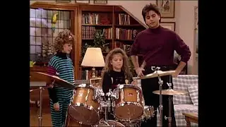 Full House - Uncle Jesse gives DJ a drum set