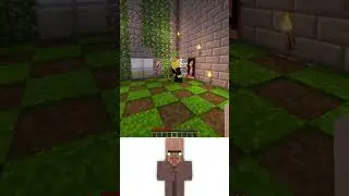 (Super Automatic Door) Minecraft Villager Oi Oi Oi meme #shorts #minecraft