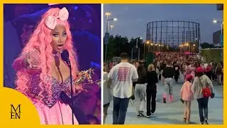 Nicki Minaj's Manchester gig cancelled after arrest in Amsterdam