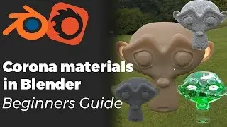 Blender - Corona Materials & Nodes Starting guide! | iMeshh tutorial