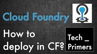 Pivotal Cloud Foundry - How to Deploy? | Tech Primers