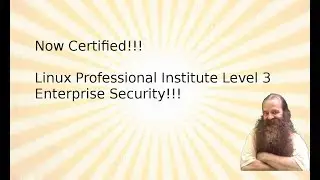 Certified LPI Level 3 Enterprise Security