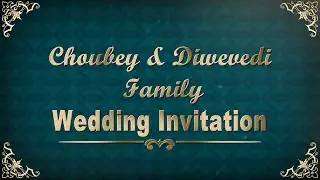 wedding invitation video