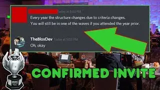 RDC INVITES EXPLAINED