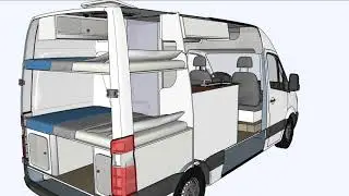 Mercedes Sprinter Camper L2H2 2 camas