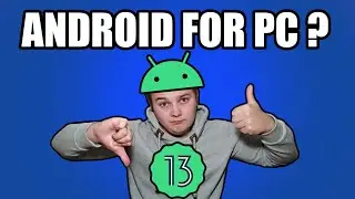 Installing Android Studio on Old Laptop & run Android 13