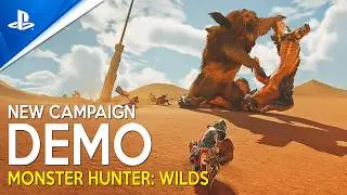 MONSTER HUNTER WILDS New Campaign Demo | Epic OPEN WORLD RPG coming to PS5 in 2025