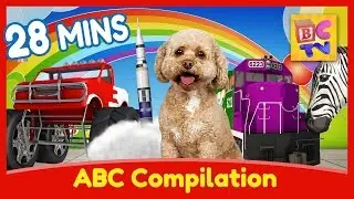 Learn English with Lizzy the Dog | ABC Learning Compilation for Children