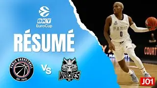 Paris vs Vilnius Wolves - Résumé Format Long - EuroCup J01