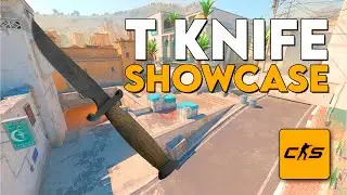 Default T Knife | Counter-Strike 2 | Showcase + Animation on Source 2 Engine