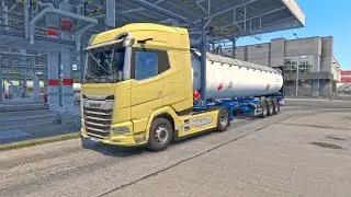 LPG delivery through Deutschland | DAF NGD - ETS 2 | Thrustmaster GP Xid Pro