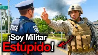Policías IDIOTAS Intentando Arrestar SOLDADOS de Alto Rango