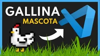 🐓DESCUBRE como Tener una GALLINA🐣 como MASCOTA en Visual Studio Code