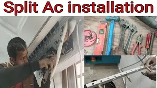 Split ac installation||how to install split ac||Mr aamir