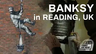 Banksy - Create Escape in Reading, UK